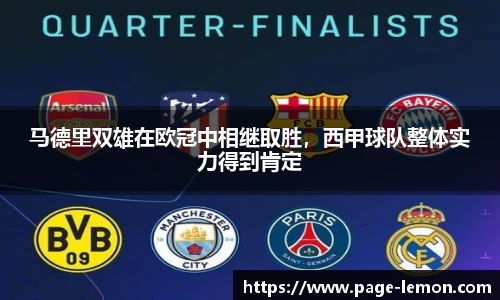 马德里双雄在欧冠中相继取胜，西甲球队整体实力得到肯定