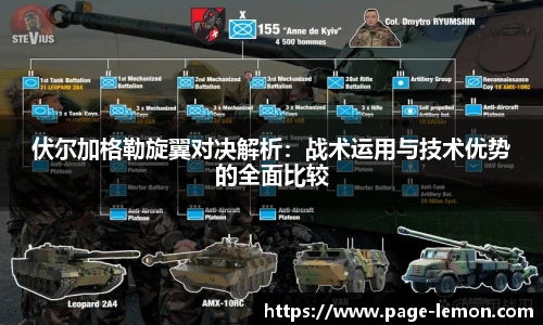 伏尔加格勒旋翼对决解析：战术运用与技术优势的全面比较